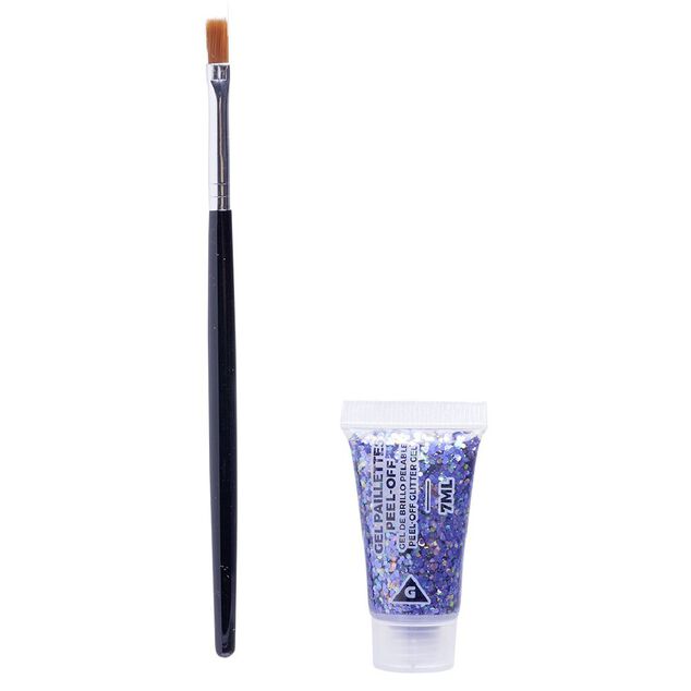 Maquillage paillette peel-off