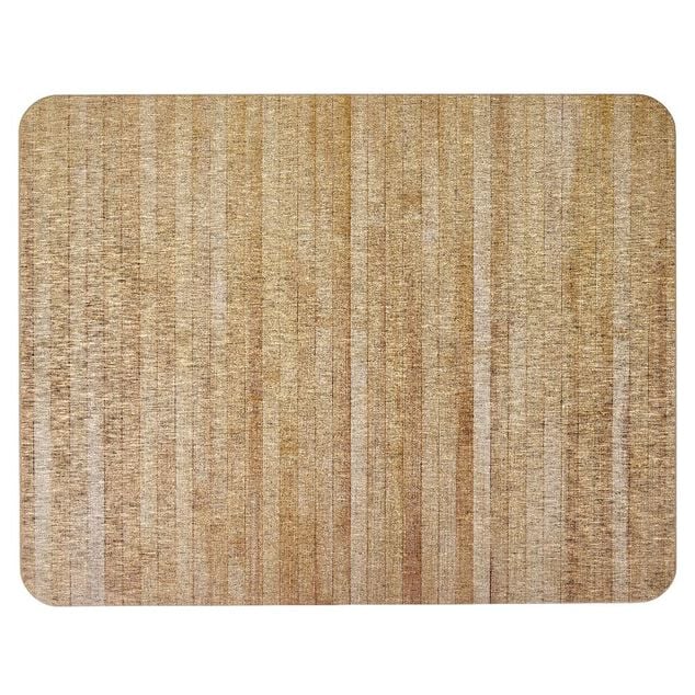 Tapis de salle de bain en diatomite effet bois 45x35 cm