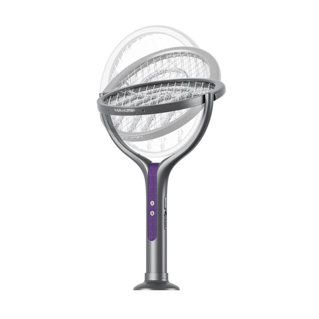 Raquette &eacute;l&eacute;ctrique rechargeable antinuisible