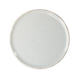 Assiette à dessert Lisbonne en grès gris Ø20,5cm