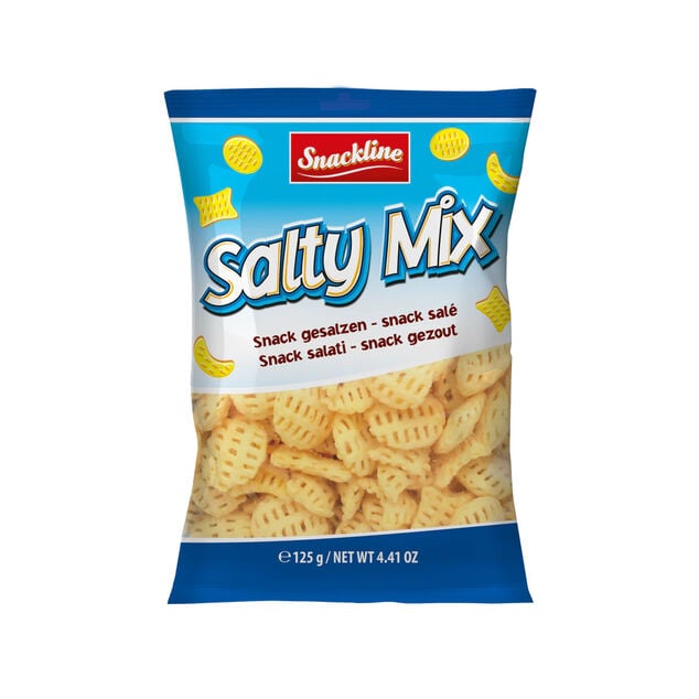 Snack sal&eacute; &agrave; base de pommes de terre croustillantes - 125g