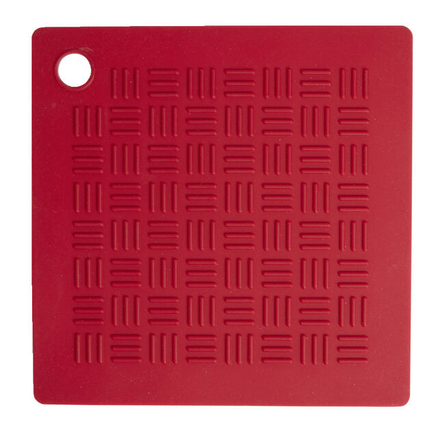 Manique en silicone rouge 22,5x22,5cm