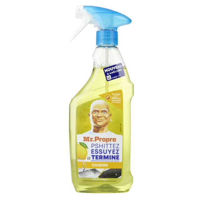 Nettoyant cuisine Mr Propre d&eacute;graissant senteur citron 500ml