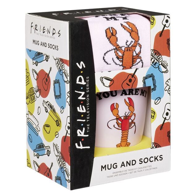 Coffret cadeau Mug et chaussettes Friends
