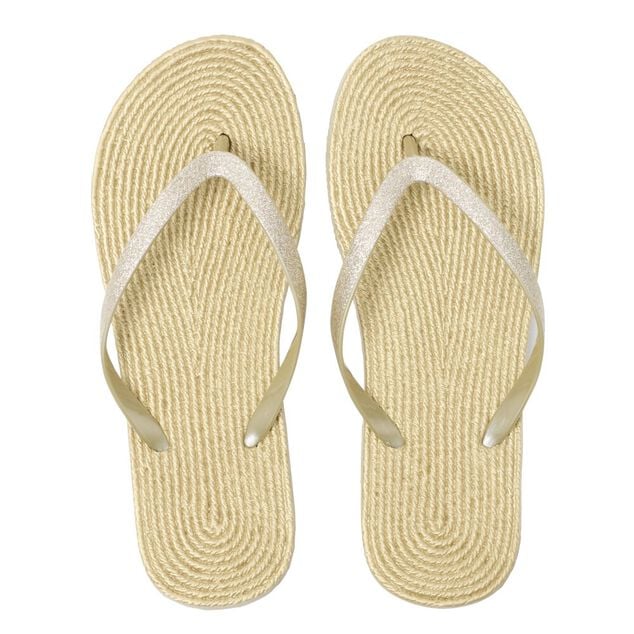 Tongs femme paillett&eacute;es 36 &agrave; 41 (2 mod&egrave;les dor&eacute; ou argent&eacute;)