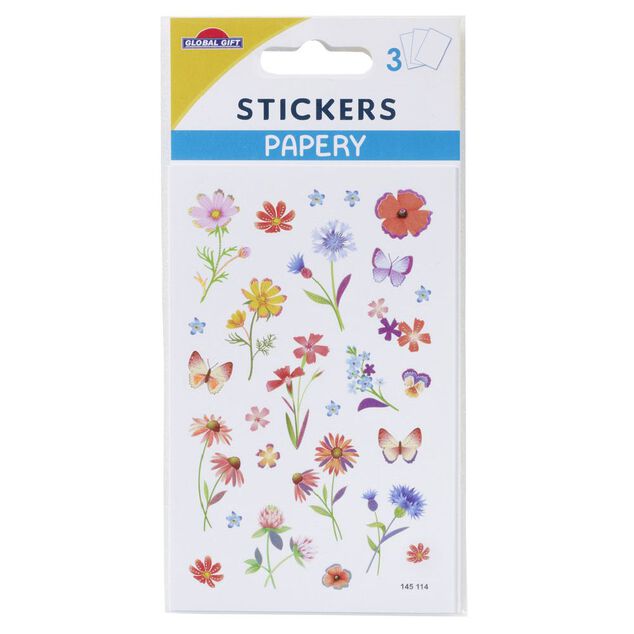 Stickers assortis 8x12cm