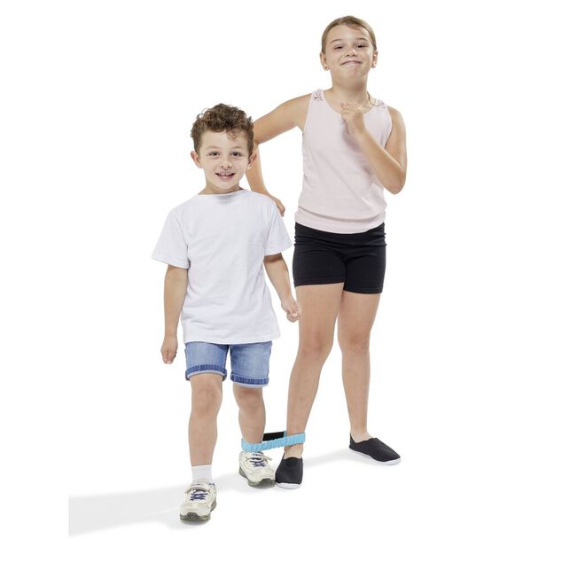 Jeu de course &agrave; 3 pattes avec &eacute;lastique x4