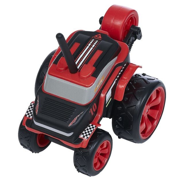 Voiture radiocommand&eacute;e Drago 360&deg; rouge