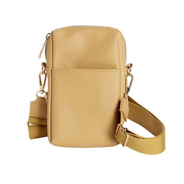 Sac bandouli&egrave;re &agrave; t&eacute;l&eacute;phone simili uni 10xH16,5cm (6 mod&egrave;les)