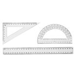 R&egrave;gle &eacute;querre et rapporteur