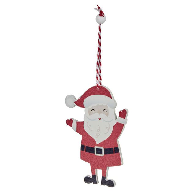 Décoration de Noël en bois à suspendre