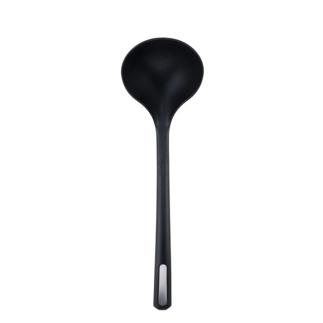 Ustensile de cuisine x6 plastique noir L33cm