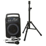 Enceinte Homday Groove X1 sur pied