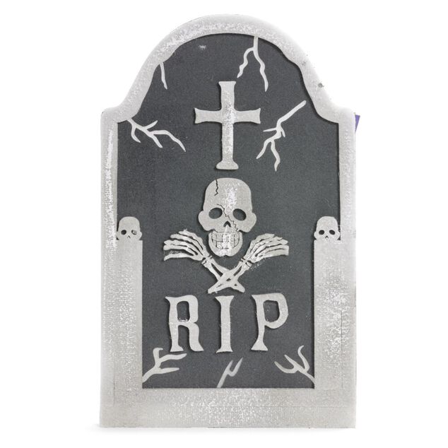 D&eacute;coration Halloween pierre tombale