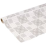 Toile cir&eacute;e en PVC avec imprim&eacute; carreaux