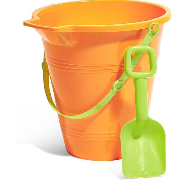 Seau de plage + pelle