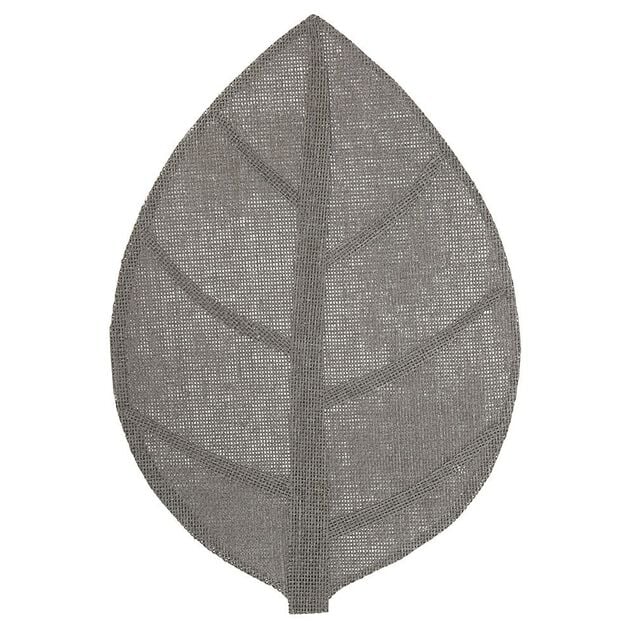 Napperon en papier forme feuille