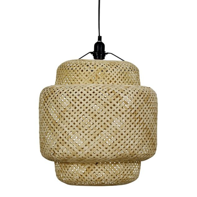 Suspension bambou 3 niveaux &Oslash;40xH39cm