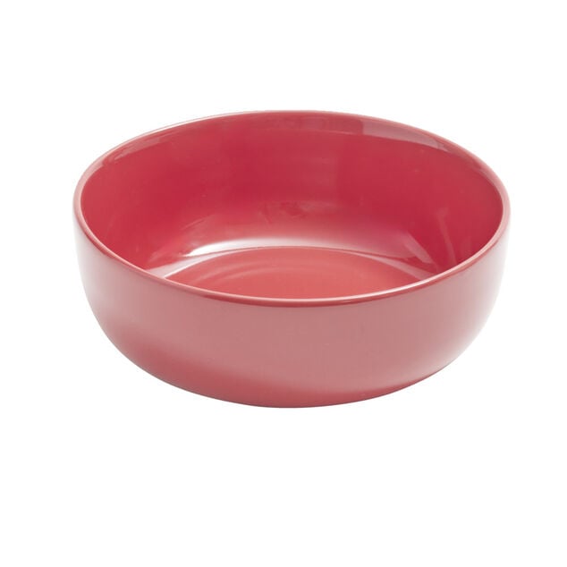 Coupelle gr&egrave;s Oslo rouge &Oslash;15cm