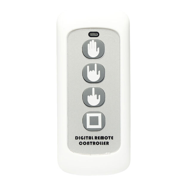 Décoration lumineuse pour arrière voiture main LED 3 positions