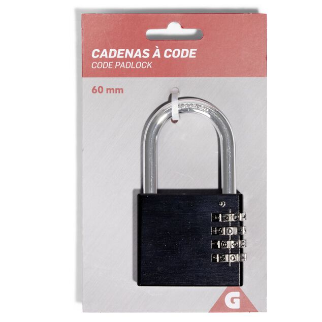 Cadenas &agrave; code 60mm fer