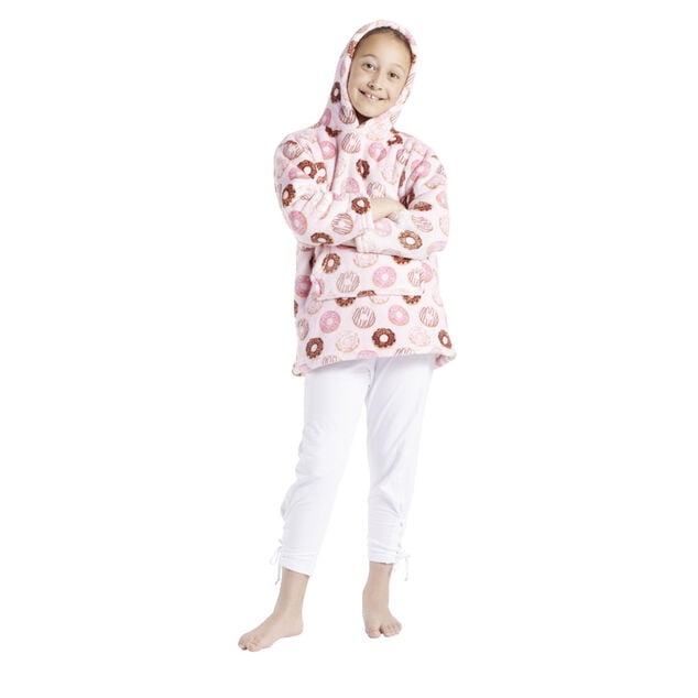 Pull plaid enfant motif donut Taille unique