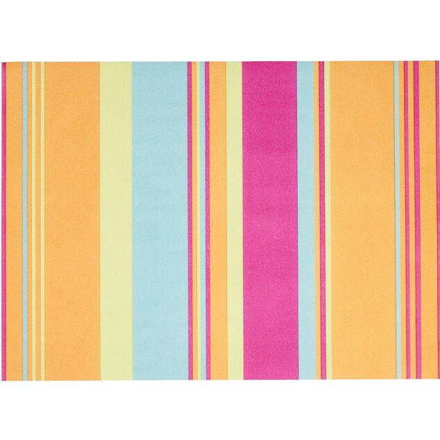 Set de table rectangulaire en papier x12