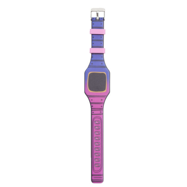 Montre unisexe digitale silicone multicolore &Oslash;5x17,5cm (2 mod&egrave;les)