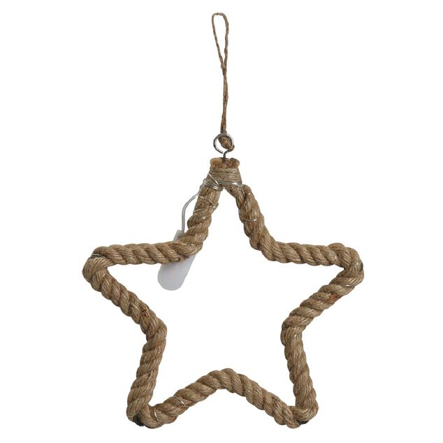 D&eacute;coration lumineuse &agrave; suspendre corde 15 LED