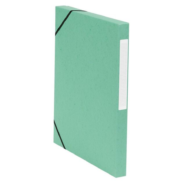 Bo&icirc;te de classement cartonn&eacute;e &eacute;lastique x4