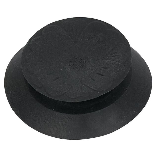 Bouchon d'&eacute;vier plastique noir