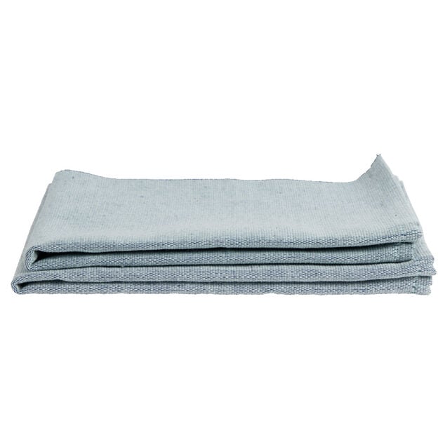 Set de table rectangulaire x2 coton bleu