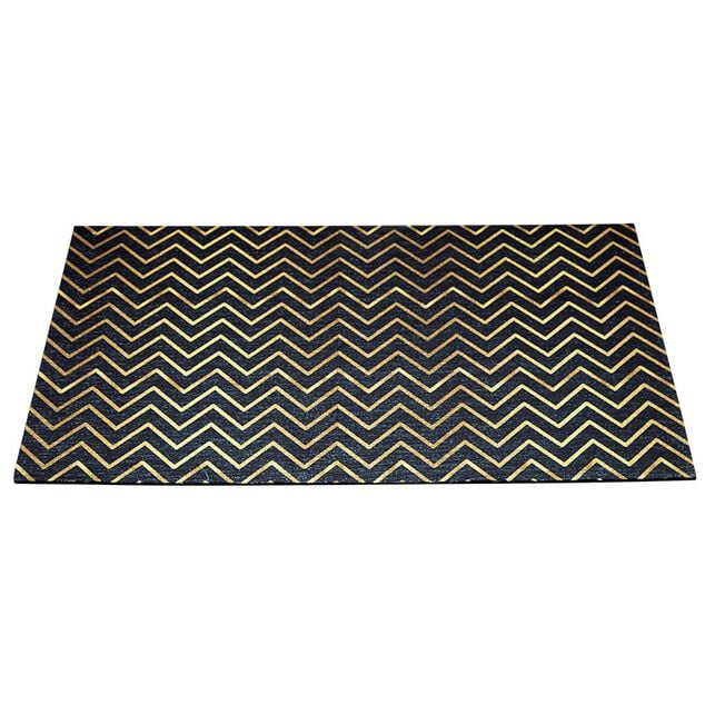 Tapis glitter lin et caoutchouc 2 mod&egrave;les