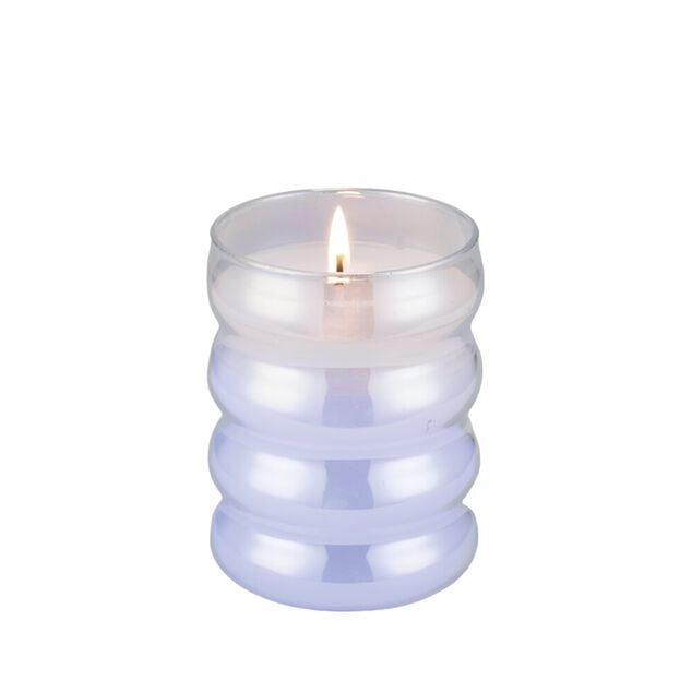Bougie cire et LED couleurs changeantes 30H