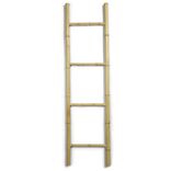 &Eacute;chelle porte-serviette 40x150cm bambou naturel