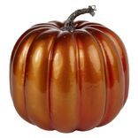 Citrouille d&eacute;corative Halloween 20x20x20cm orange
