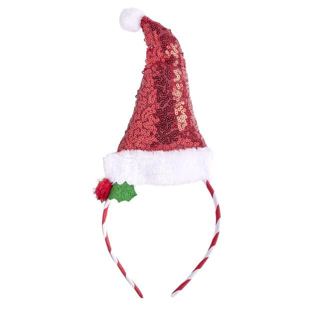 Serre-tête de Noël à sequins