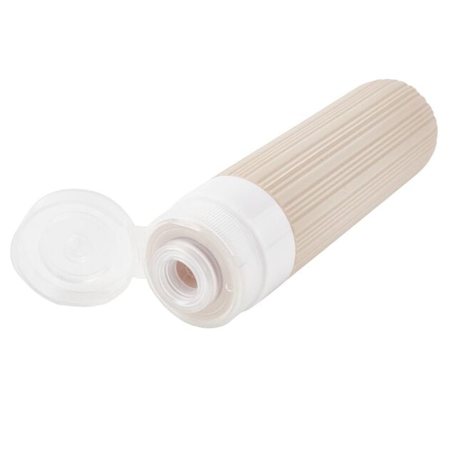 Flacon de voyage x4 silicone 90ml (2 mod&egrave;les bleu ou rose)