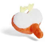 Jouet peluche pour chien sonore rouge