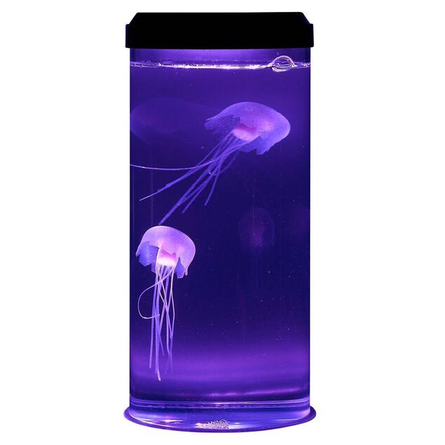 Lampe à lave 2 méduses changement de couleur
