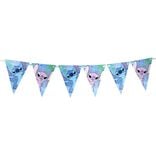 Guirlande Disney Stitch fanion papier bleu 2,3m