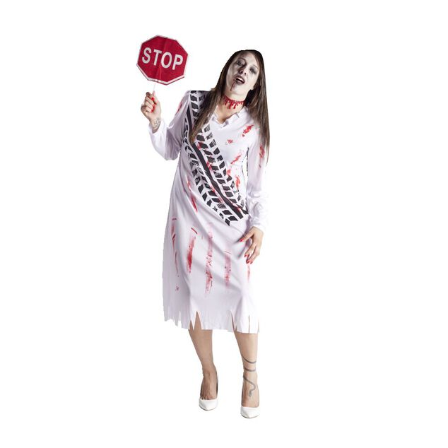 D&eacute;guisement femme stop Halloween taille M