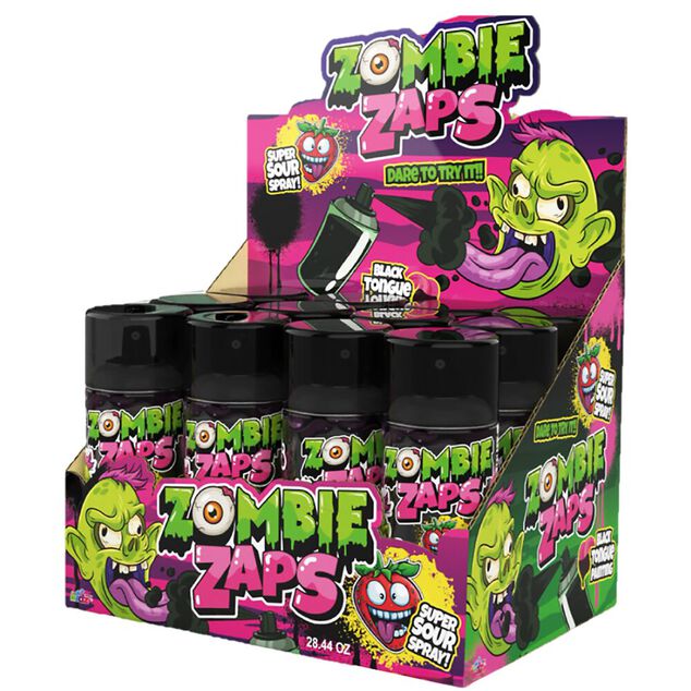 Bonbon liquide spray 70 ml Zombie Zaps&Oslash;4XH12 cm