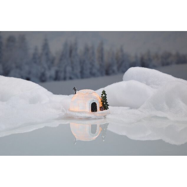 Igloo lumineux village