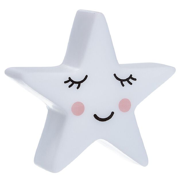 &Eacute;toile LED lumineuse changeant de couleur