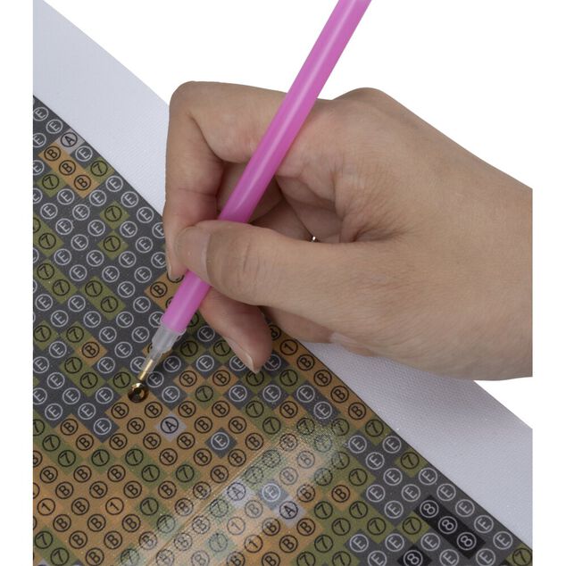 Toile peinture au diamant 35x45cm (3 modèles)