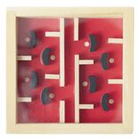 Casse-t&ecirc;te labyrinthe en bois &eacute;ducatif 7,5xH10cm (5 mod&egrave;les)
