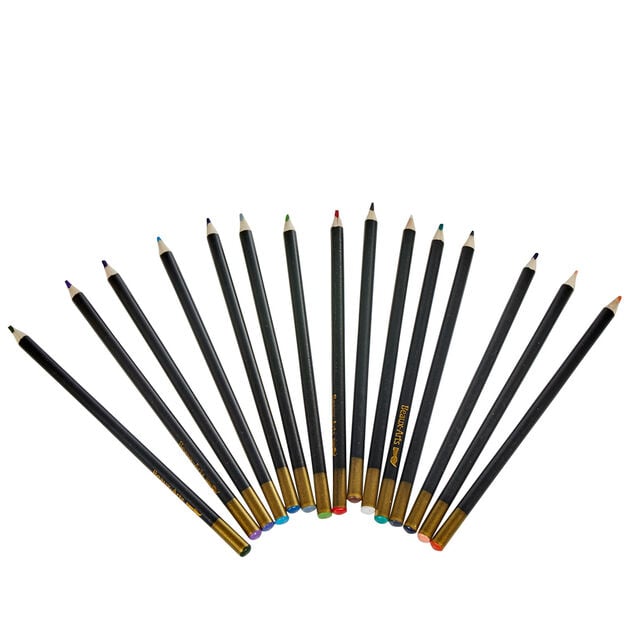 Crayon aquarellable en bois x15