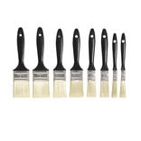Pinceau de peinture x8 en plastique et acier
