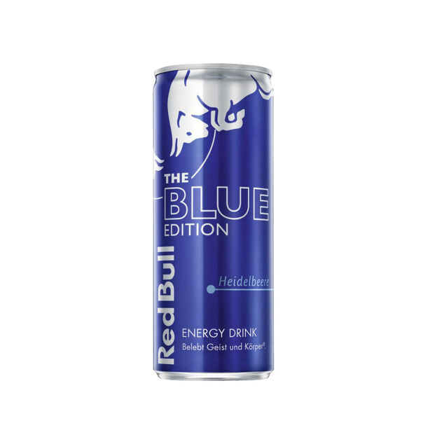Boisson énergisante Red Bull blue edition goût myrtille 250 ml